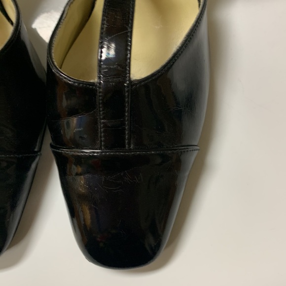 Vintage black strappy heels used but in great condition - Picture 3 of 6